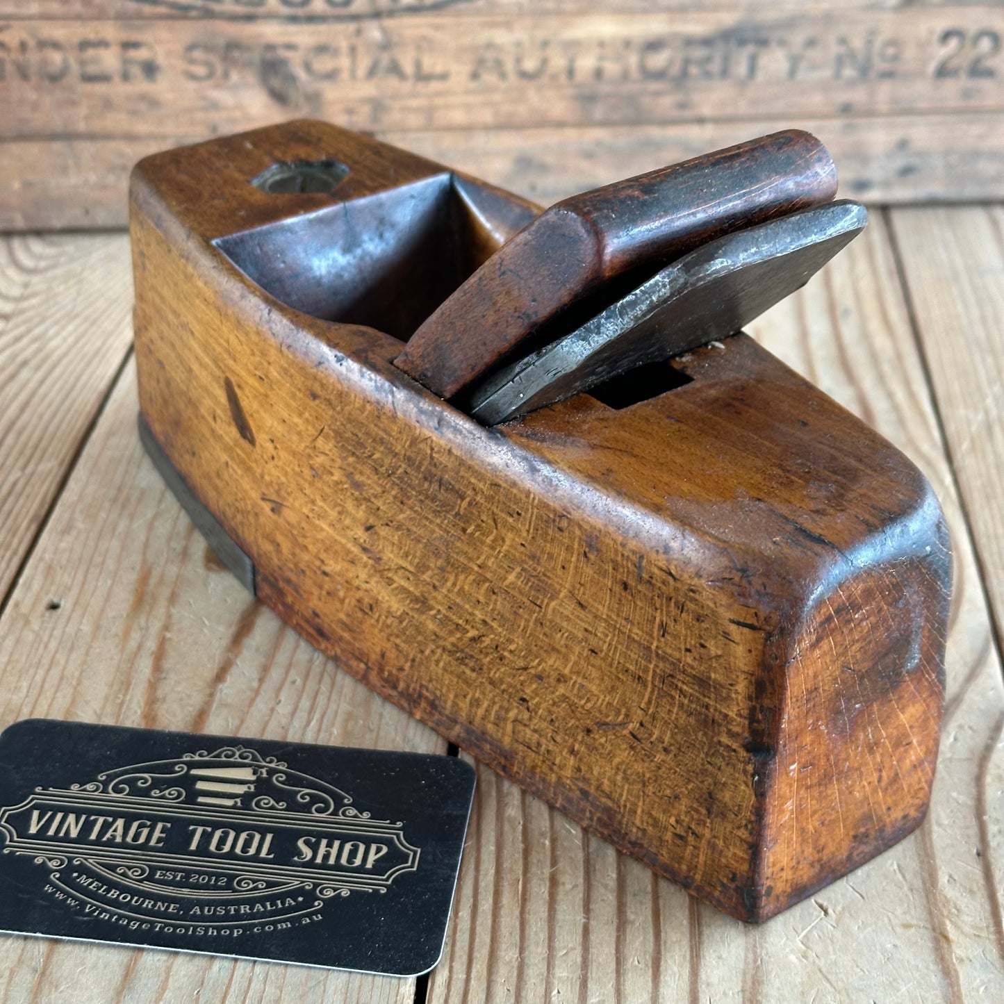 SOLD. H1976 UNUSUAL! Vintage BUCK Tottenham Ct Road COFFIN PLANE