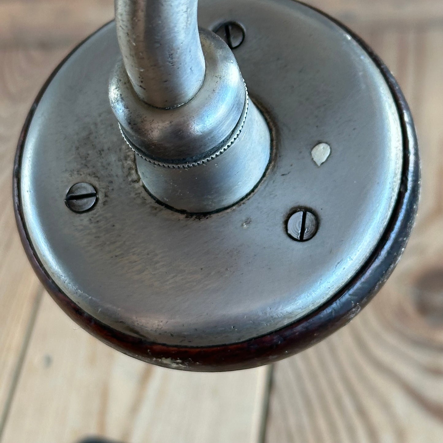 H2075 Vintage MILLERS FALLS USA No.1772 10” BRACE Cocobolo handles