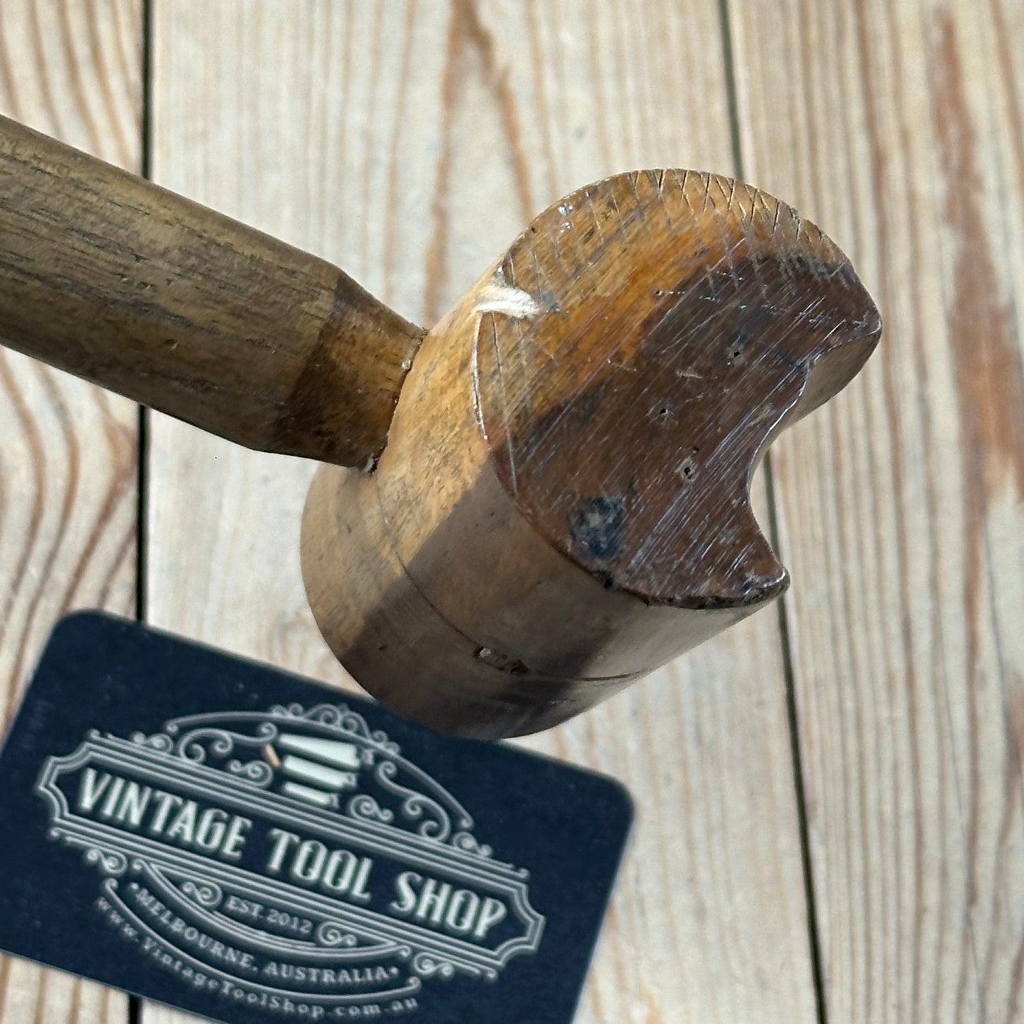 H2456 Vintage SAILMAKERS Lignum Vitae SERVING MALLET