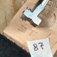 XL1 Vintage 1 x LEATHER work STAMP or PUNCH cool motif