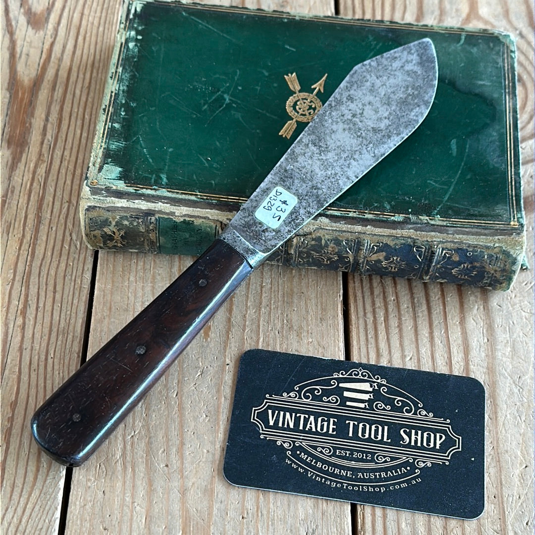 D1329 Vintage A.WRIGHT & Son England spring steel PUTTY KNIFE SPATULA