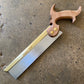 VHS14 HERITAGE SAWS Custom 10” CARLTON model 14ppi DOVETAIL SAW with LONDON PLANE Handle