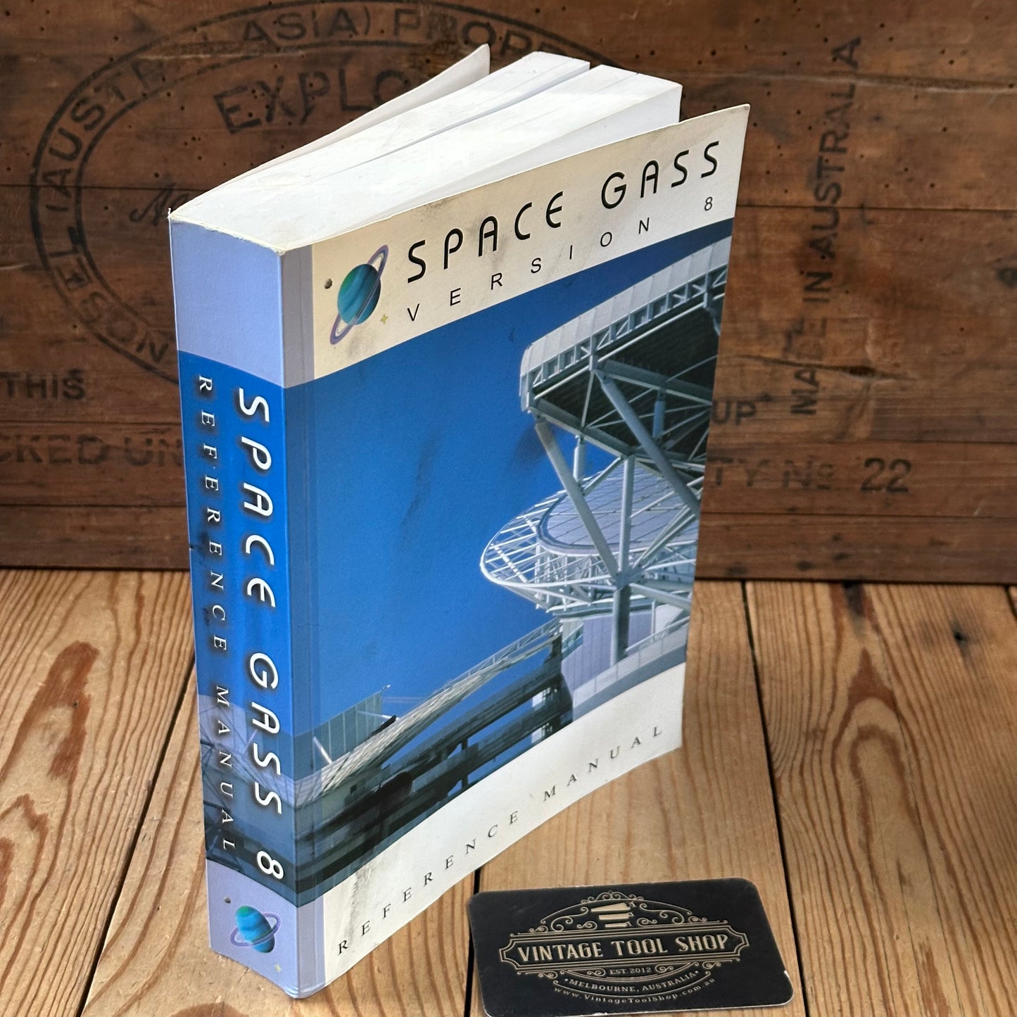 XBN151 Vintage BOOK SPACE GASS VERSION 8 Reference Manual