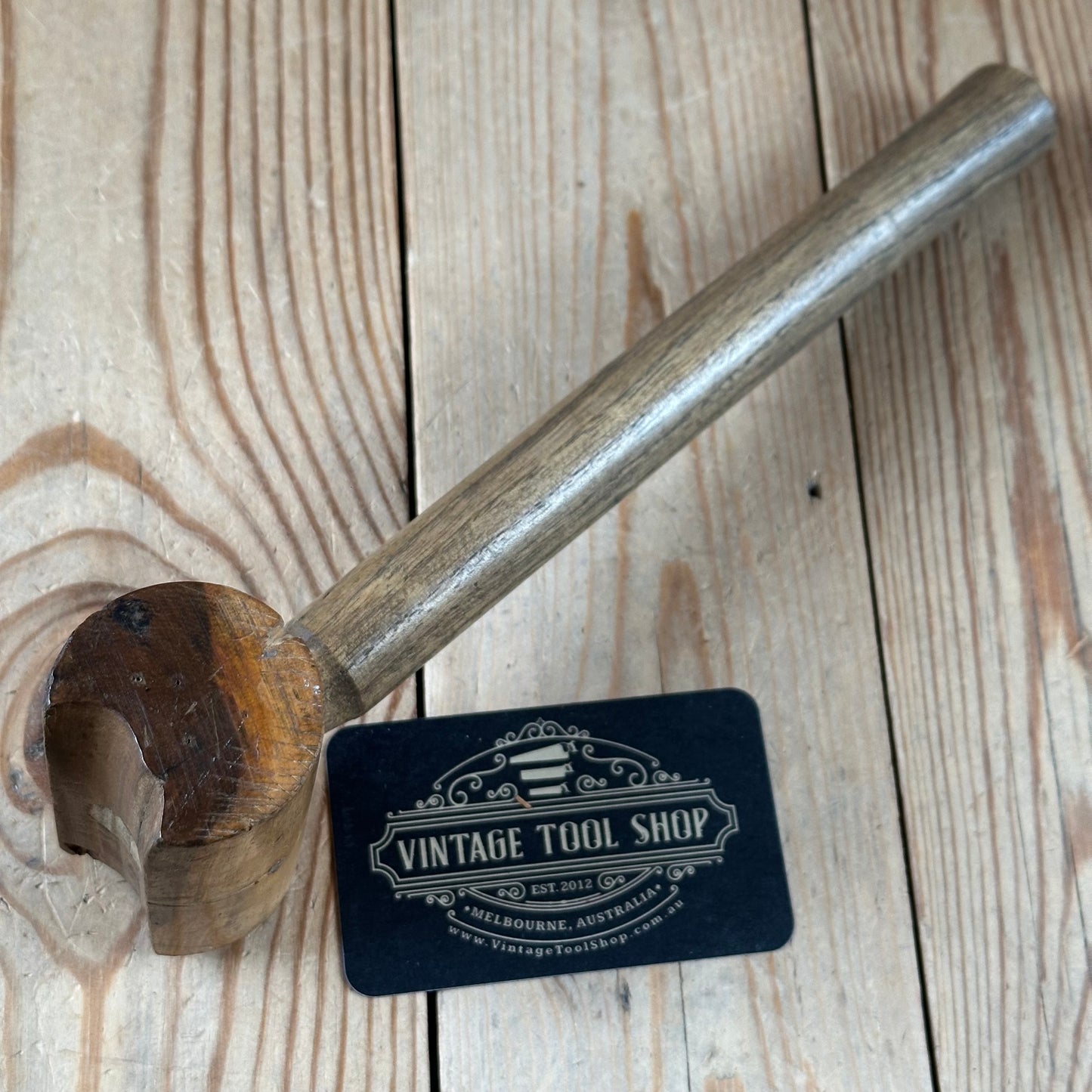 H2456 Vintage SAILMAKERS Lignum Vitae SERVING MALLET