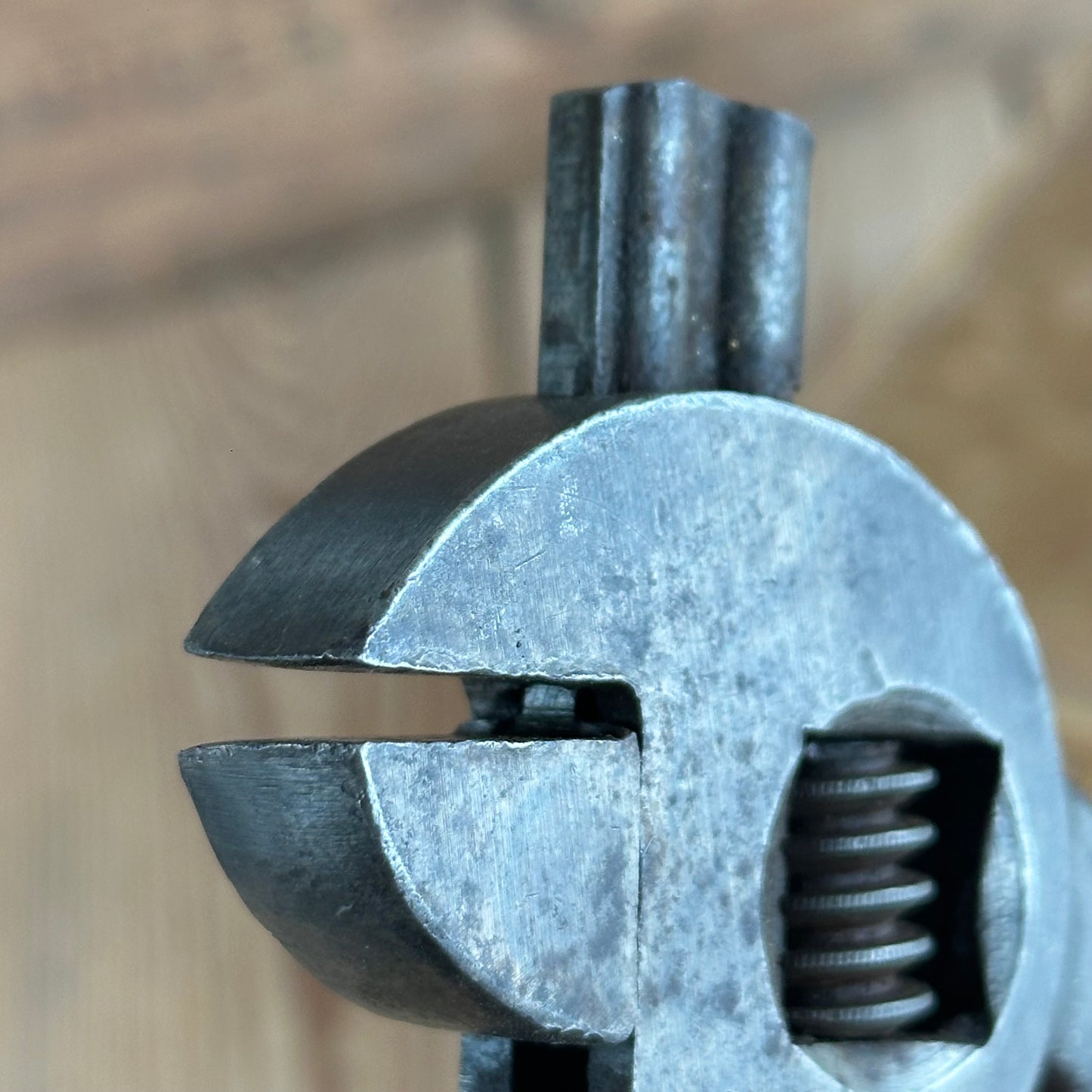 N1456 Vintage FLAG BRAND GERMANY 8” Adjustable “S” WRENCH