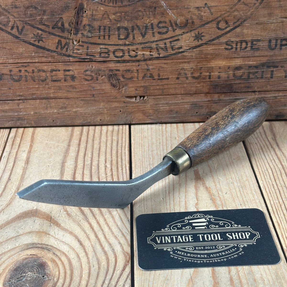 H2177 Vintage 6mm concave Tuckpointing TROWEL