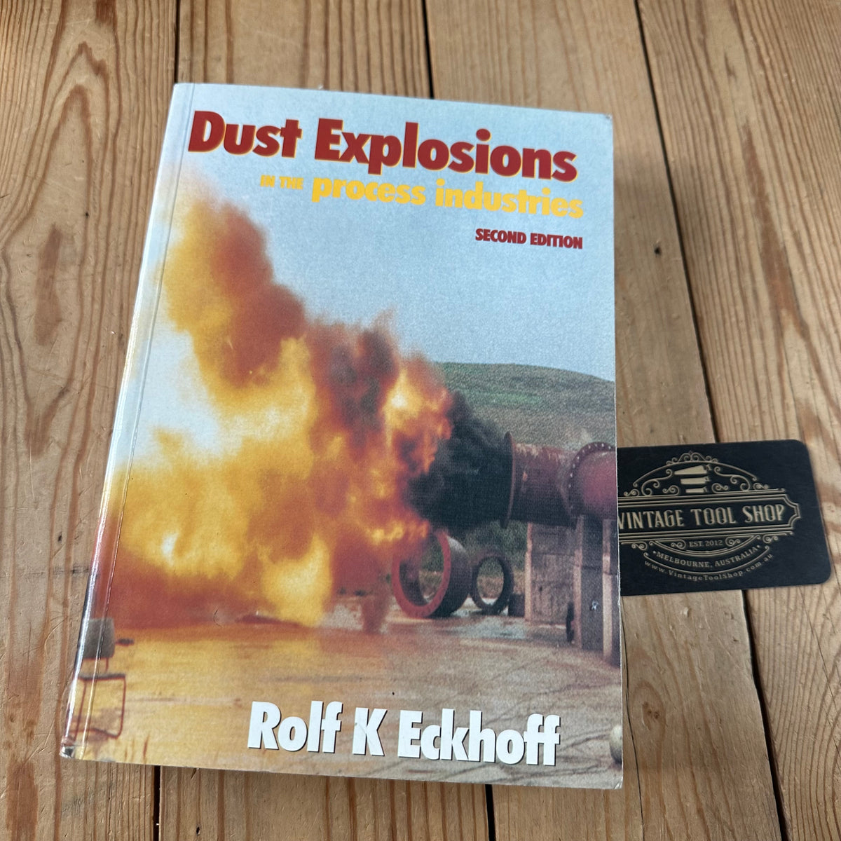 N2045 FASCINATING READING! Vintage BOOK DUST EXPLOSIONS in the PROCESS INDUSTRY 2nd edition by R.K.Eckhoff