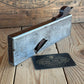 N1923 Antique SPIERS Scotland 3/4” 19mm wide Iron & MAHOGANY INFILL Shoulder PLANE
