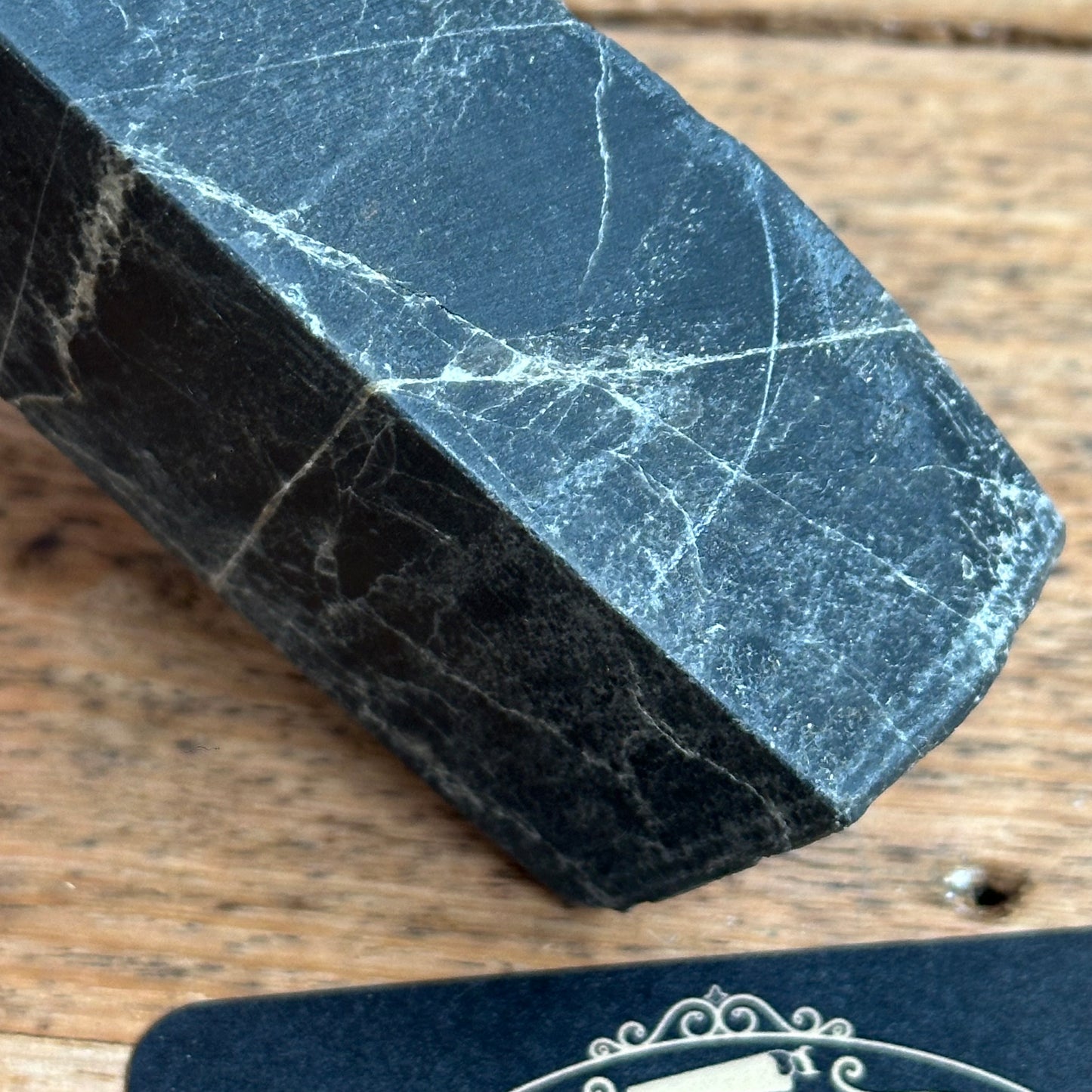 A389 Vintage BLACK TURKEY STONE Natural Sharpening OILSTONE oil