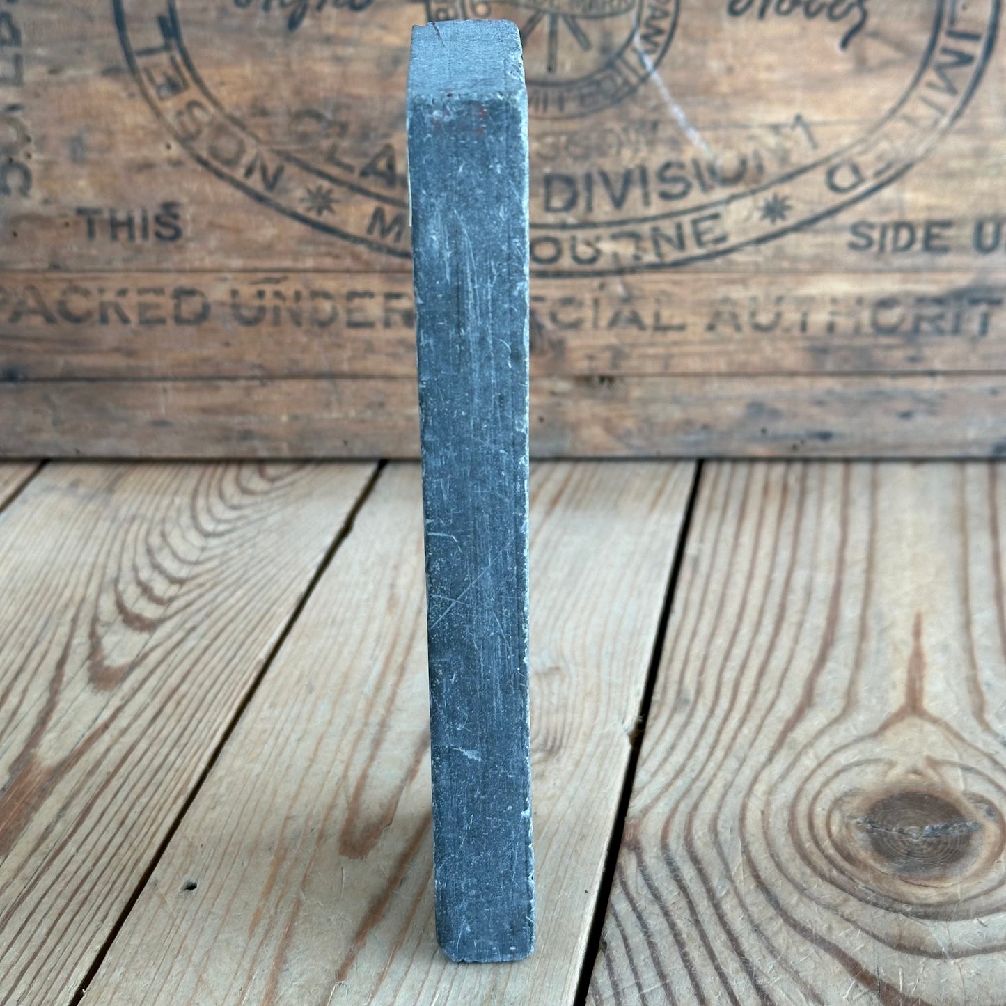 A365 Vintage Large SCOTTISH TAM-O-SHANTER water stone natural sharpening stone