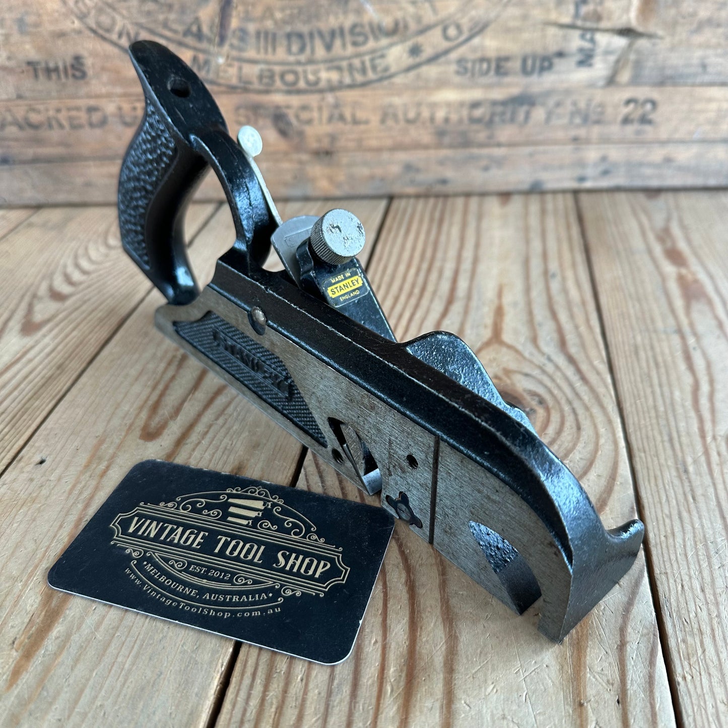 H1304 Vintage STANLEY England No.78 Duplex RABBET rebate plane