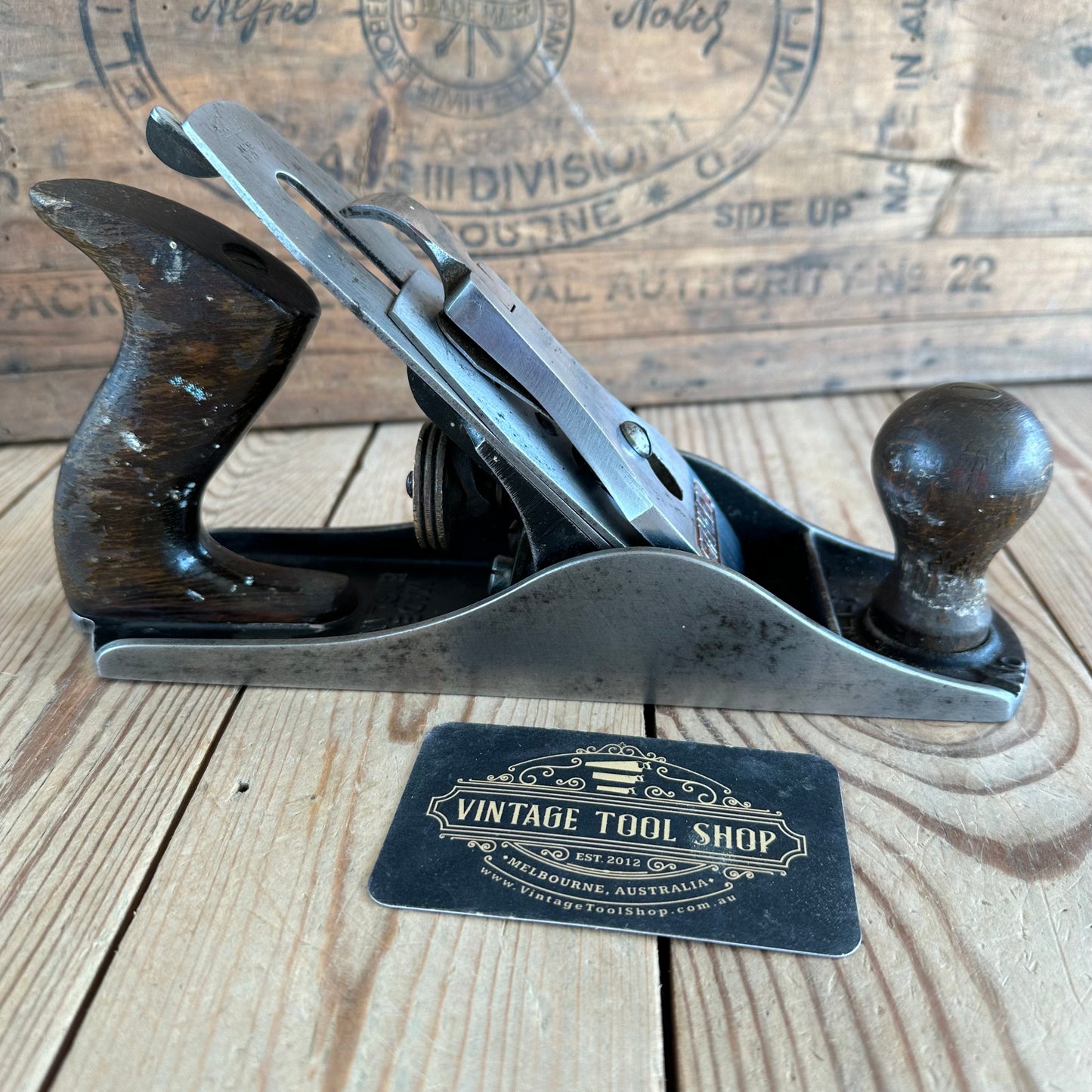 H1562 Vintage STANLEY England No.4 PLANE