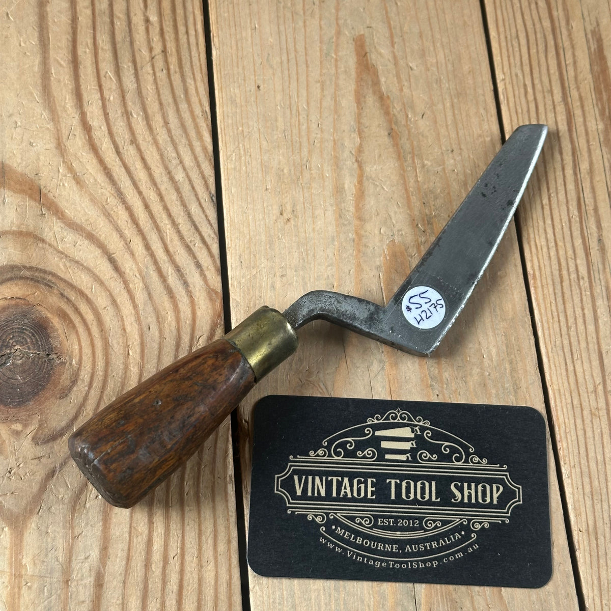 H2175 Vintage CAST STEEL Tuckpointing TROWEL