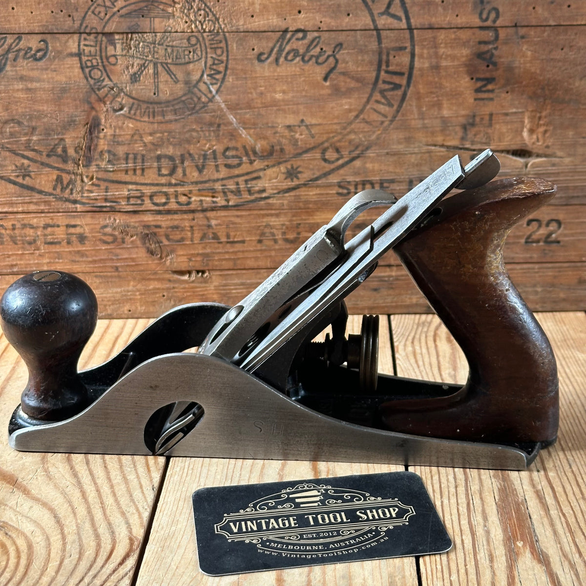 H2577 Vintage STANLEY USA No.10 & 1/2 Jack Rabbet Rebate PLANE