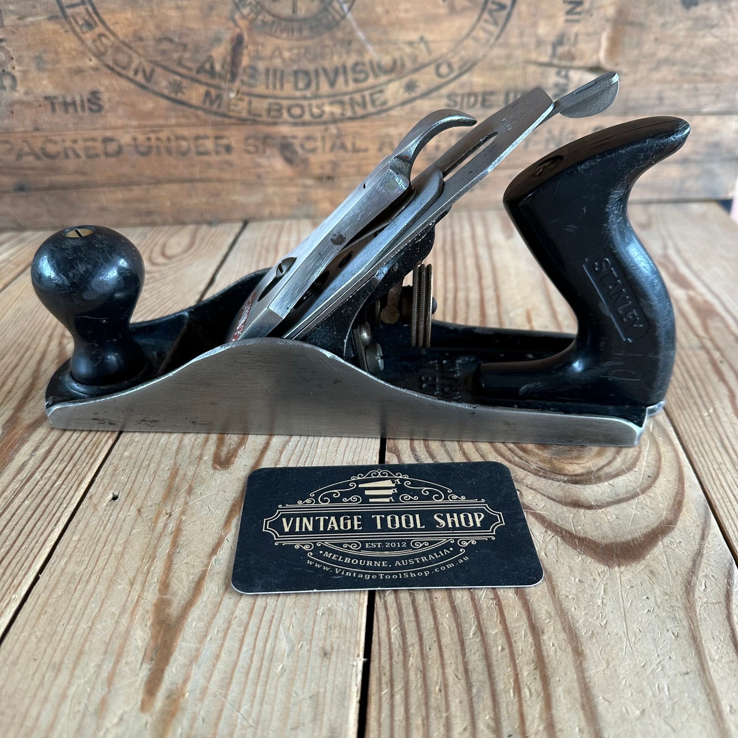 N537 Vintage Late Model STANLEY England No.4 PLANE