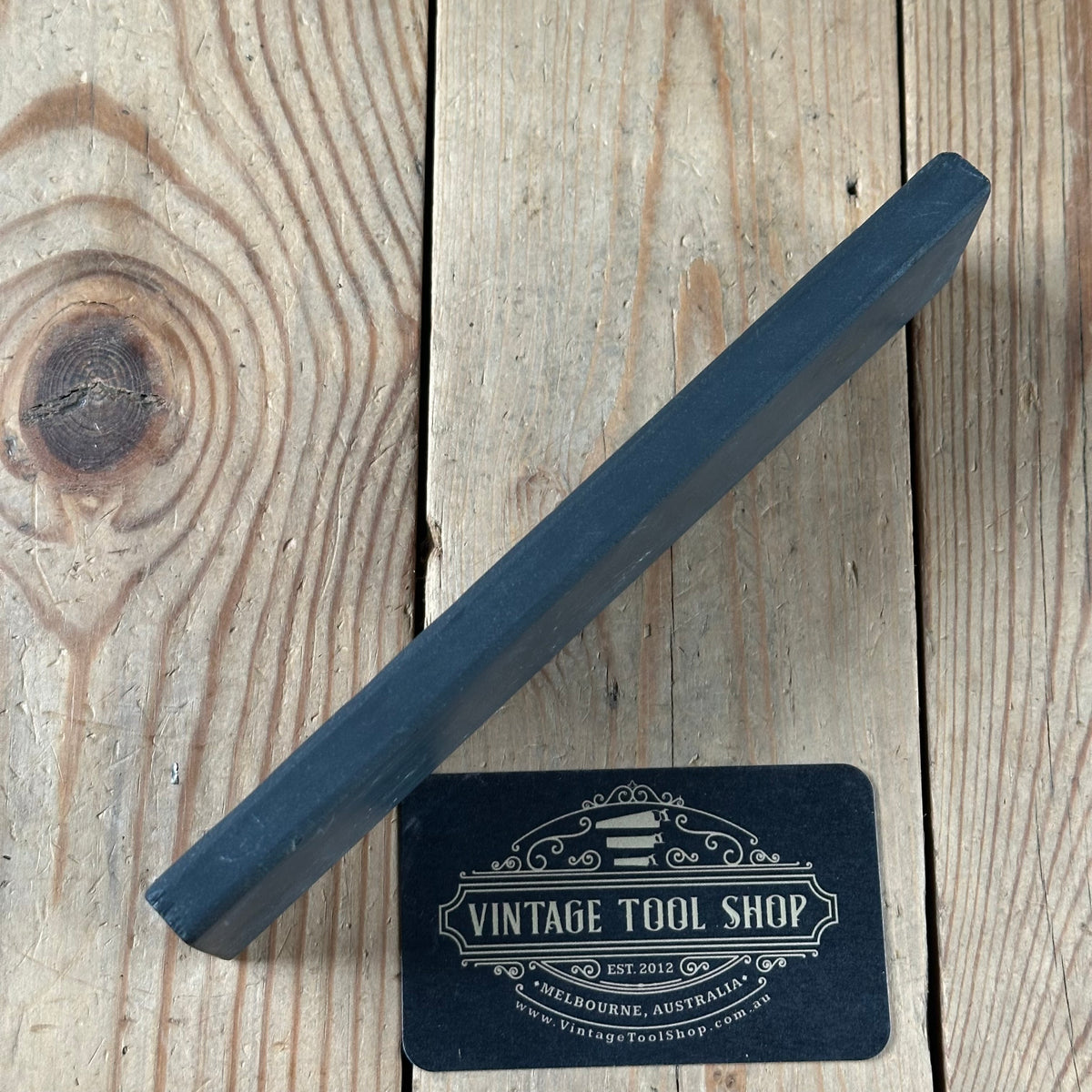 A399 Vintage Blue Dragons Tongue WELSH natural sharpening stone BARBER HONE