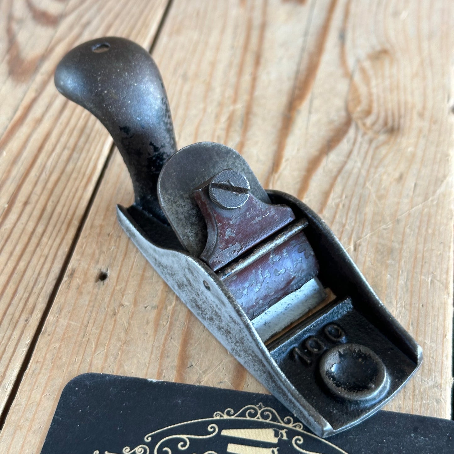 D1588 Vintage STANLEY No.100 “Squirrel tail” Block PLANE