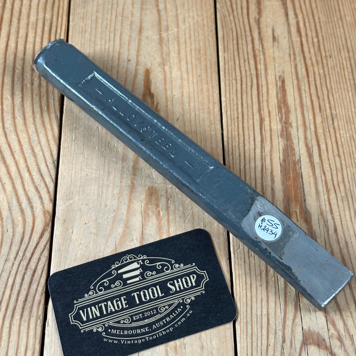 H2434 Vintage GREGSTEEL Australia RIVET BUSTER COLD CHISEL