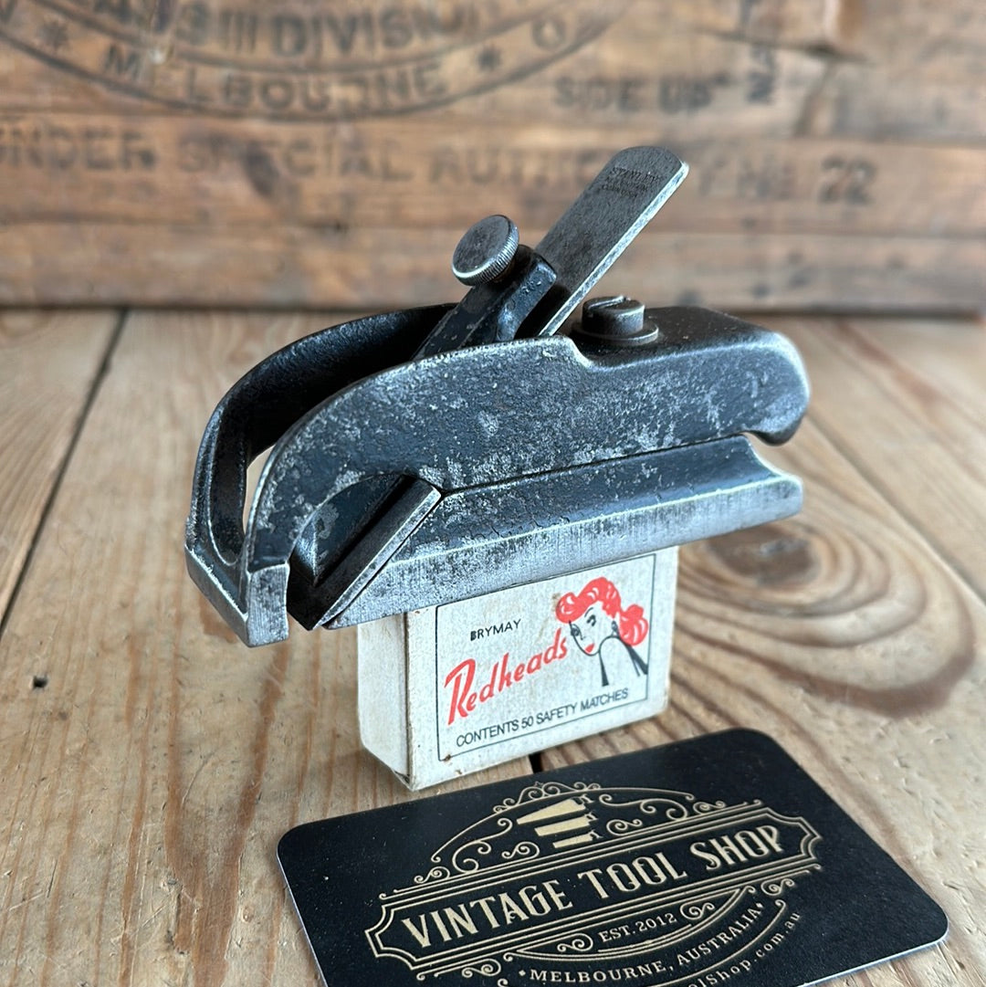 N598 Vintage STANLEY USA No:75 small BULLNOSE rebate PLANE