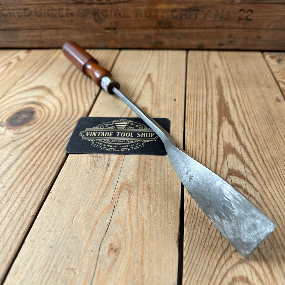 N780 Vintage  BENT SPOON GOUGE Carving CHISEL