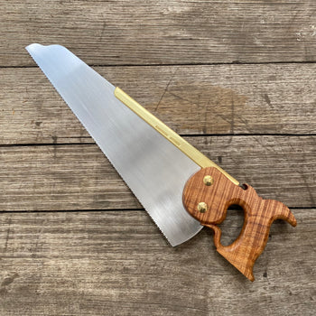 VHS188 HERITAGE SAWS Melbourne 16” HAMPTON 11ppi XCUT Half Back SAW with TASMANIAN BLACKWOOD handle