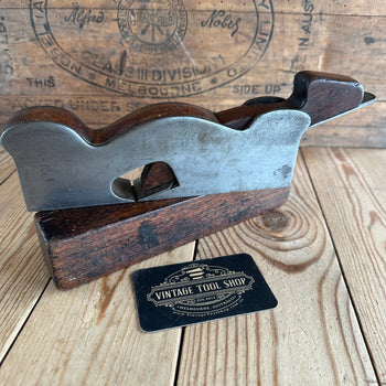 N1158 UNIQUE! Antique PATENT METAL probably NORRIS INFILL Shoulder PLANE I.SORBY blade