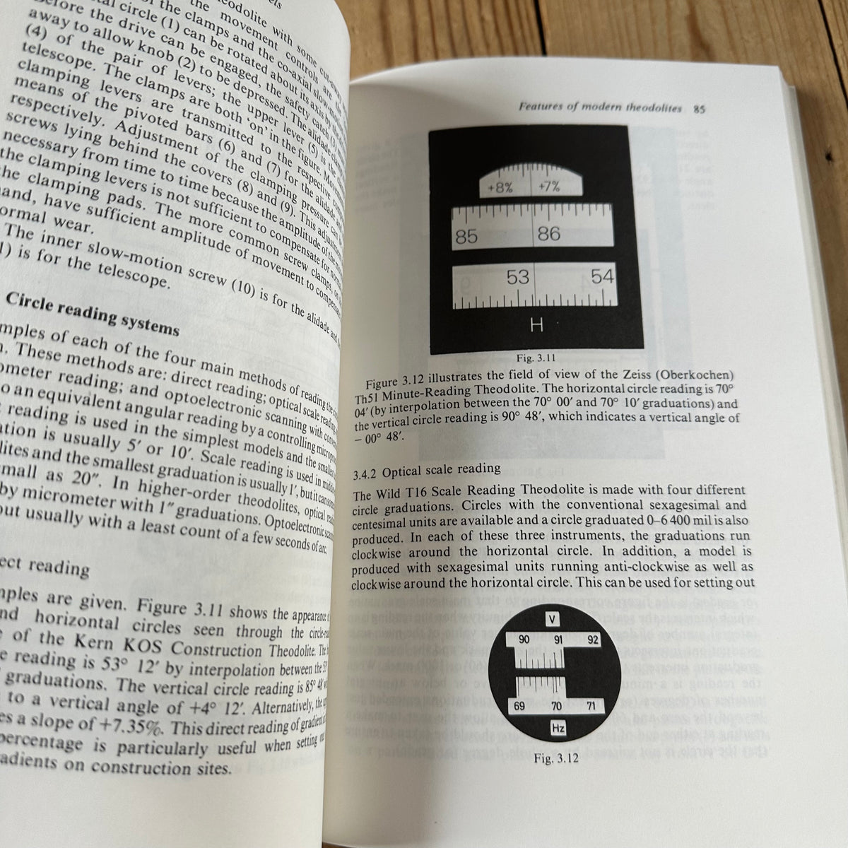 XBN195 Vintage 1987 BOOK MODERN THEODOLITES & LEVELS 2nd edition by M.A.R.Cooper
