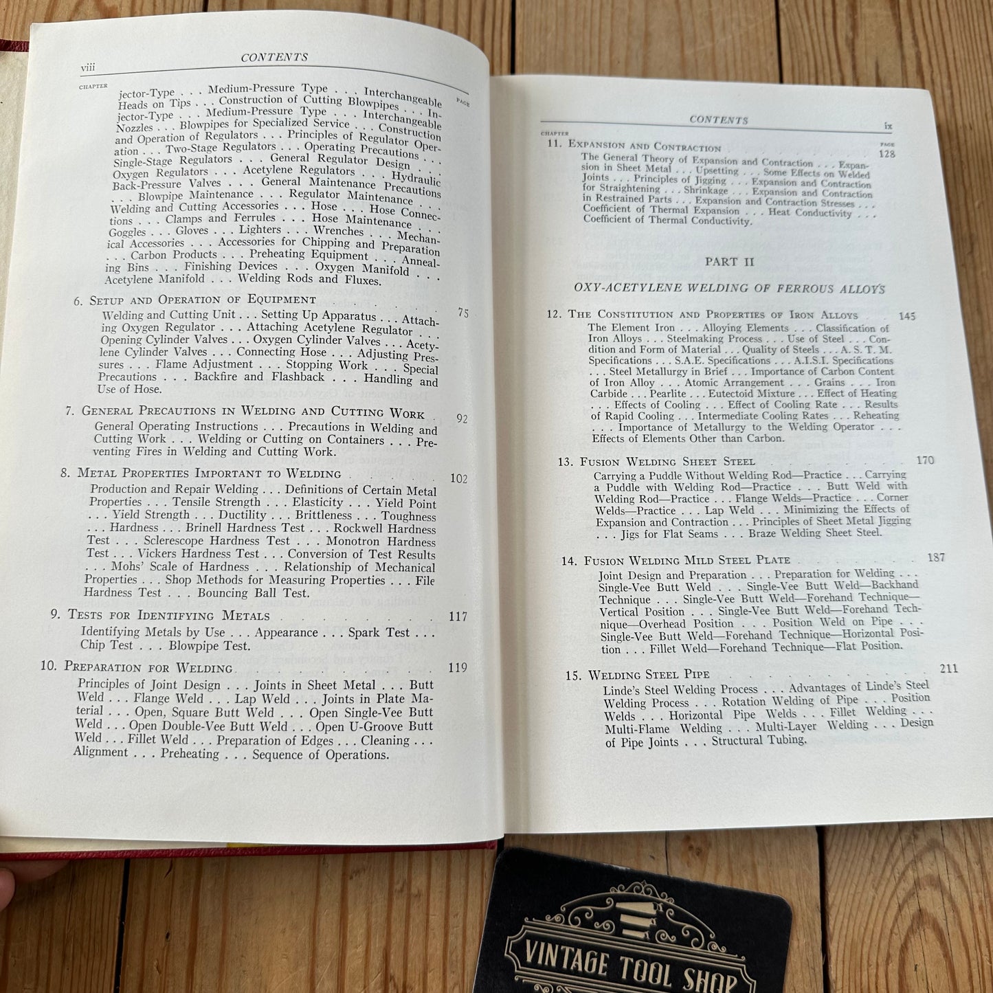 XBN127 Vintage 1960 BOOK The OXY-ACETYLENE HANDBOOK A Manual on Oxy-Acetylene WELDING and CUTTING procedures