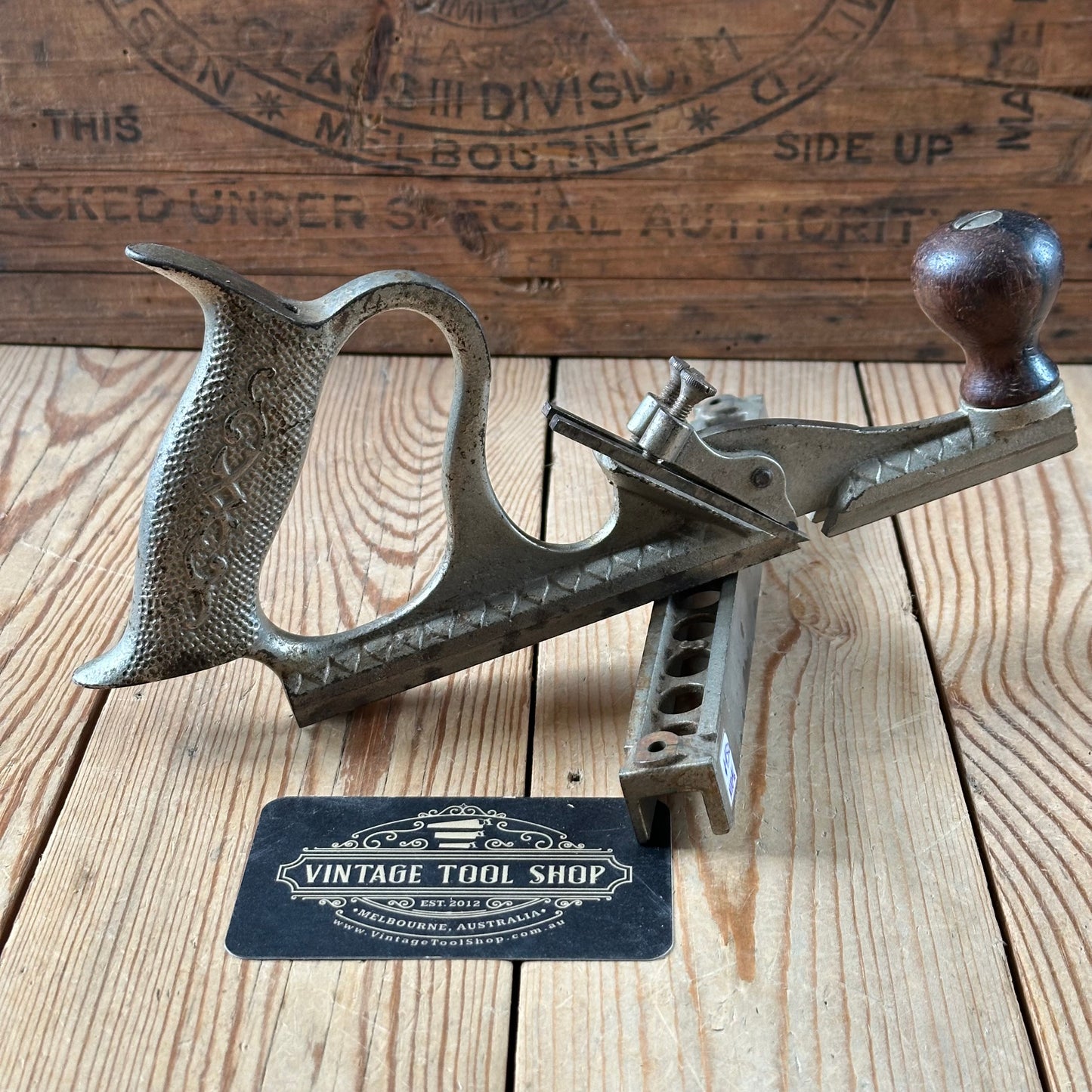 N1046 Antique STANLEY USA No.49 Tongue & Groove PLANE S casting