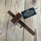 H1960 Vintage CLAY of England Rosewood and BRASS Mortise GAUGE