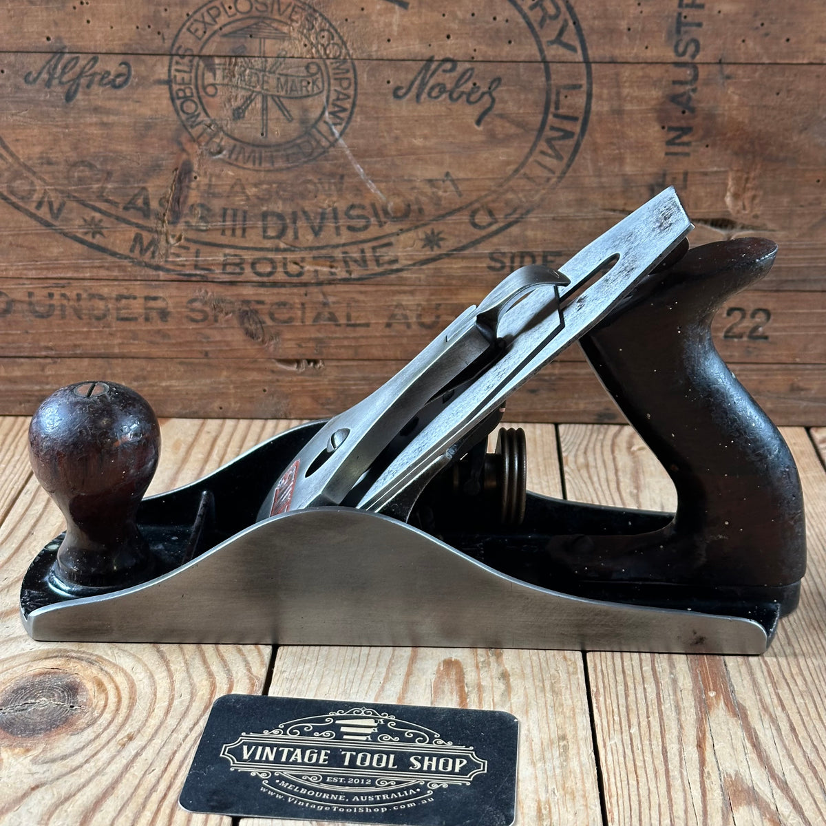 N1821 Vintage STANLEY CANADA No.4 1/2 Sweetheart era 1921-35 smoothing PLANE