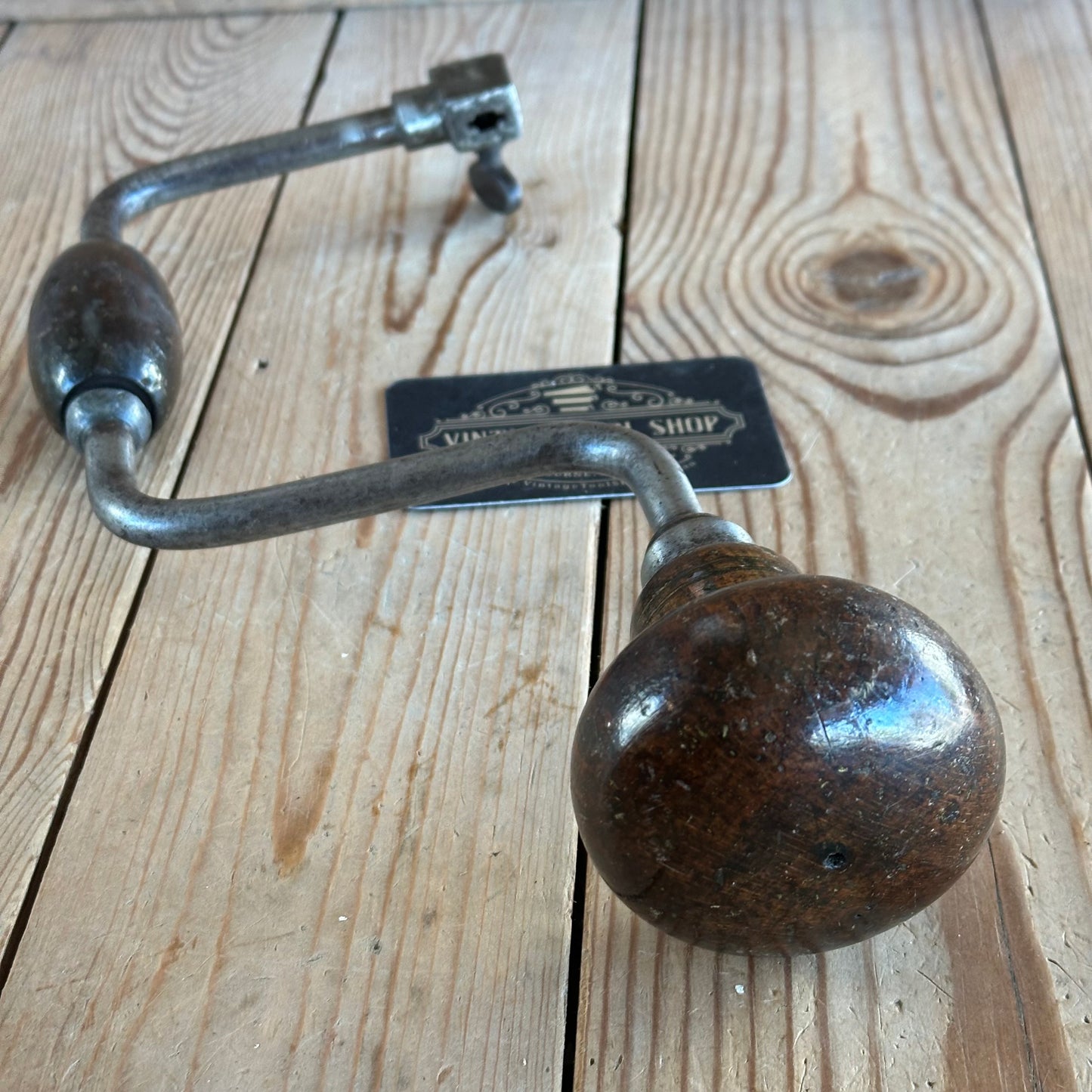 T8048 Antique Early EUROPEAN Style BRACE Drill