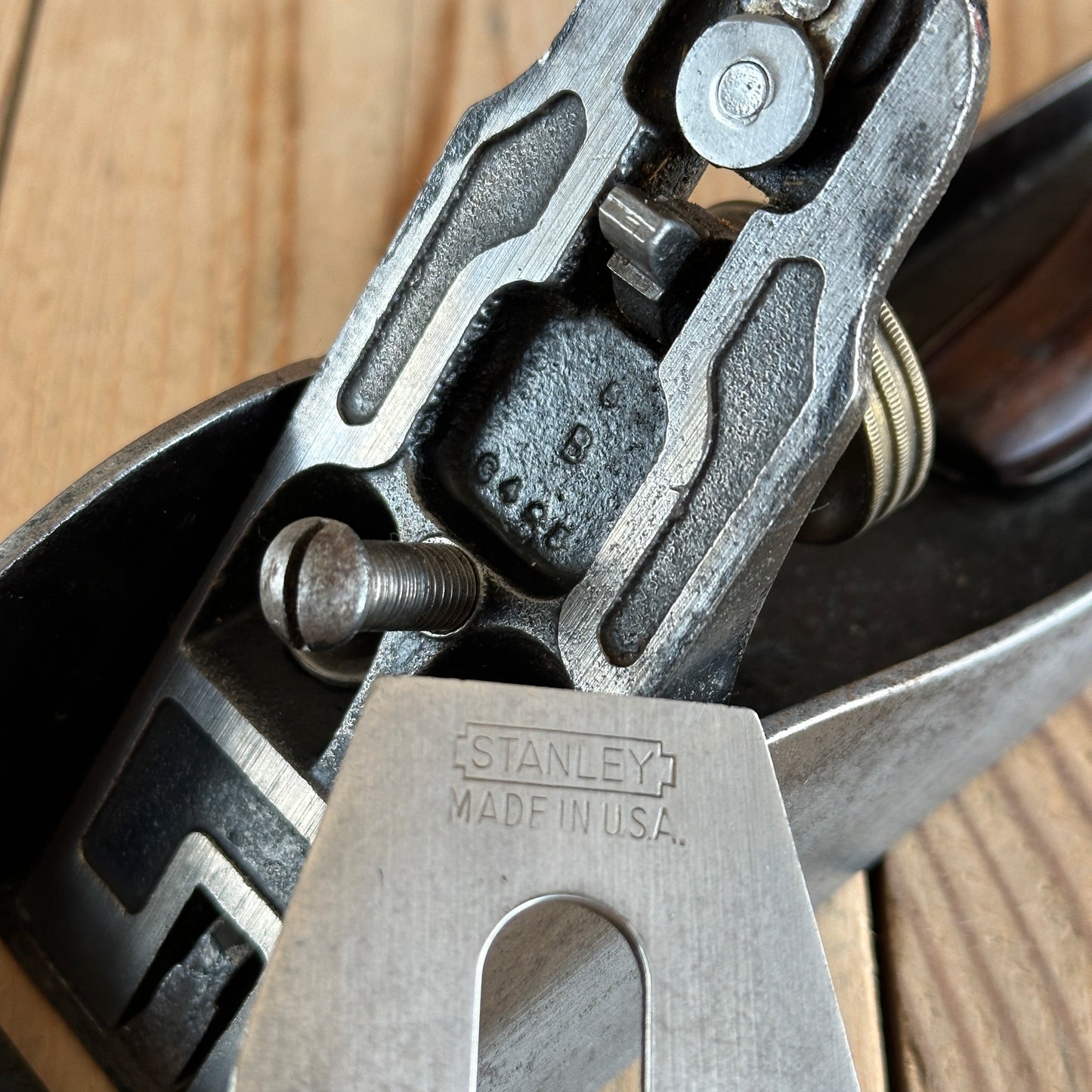 SOLD N1028 Vintage STANLEY USA No.5 1/4c CORRUGATED Junior Jack PLANE