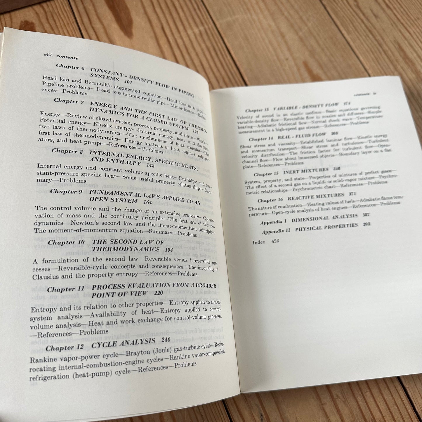 XBN23 Vintage THERMOFLUID MECHANICS BOOK by Pefley & Murray