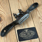 N1812 Vintage STANLEY England No.151 adjustable flat base SPOKESHAVE spoke shave