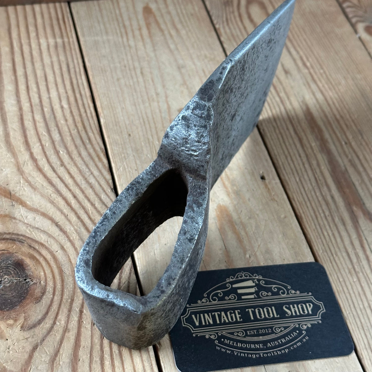 Y237 COOL! Antique French pattern MINERS axe head