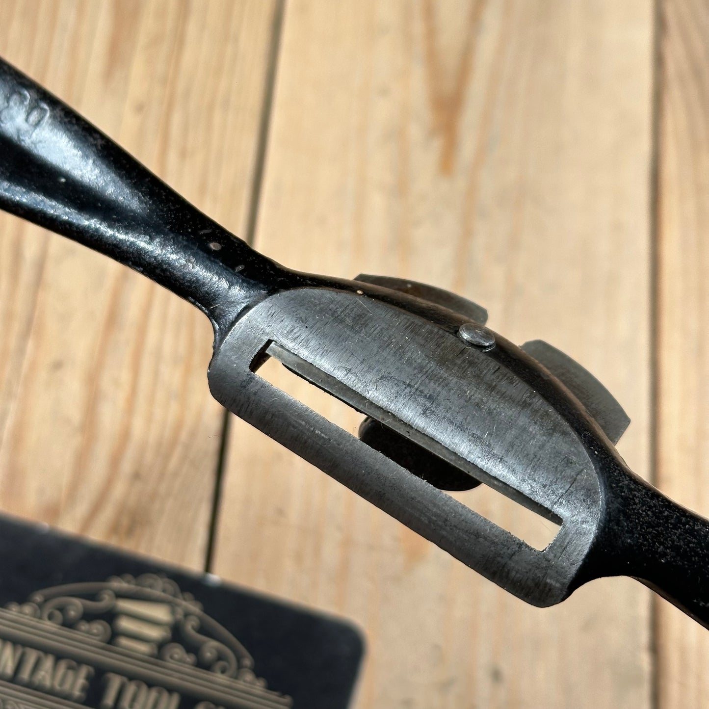 H2390 Vintage pair of No.64 FLAT & No.63 CONVEX curved base SPOKESHAVES