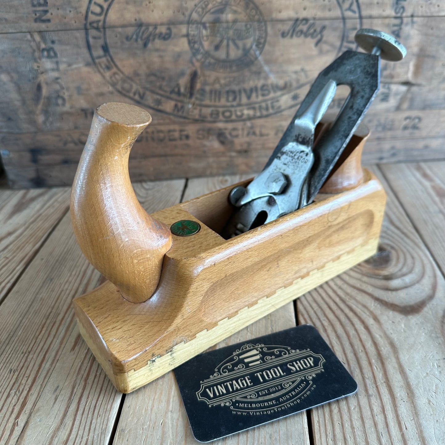 SOLD H1065 Vintage E.C.E. PRIMUS German SMOOTHING PLANE