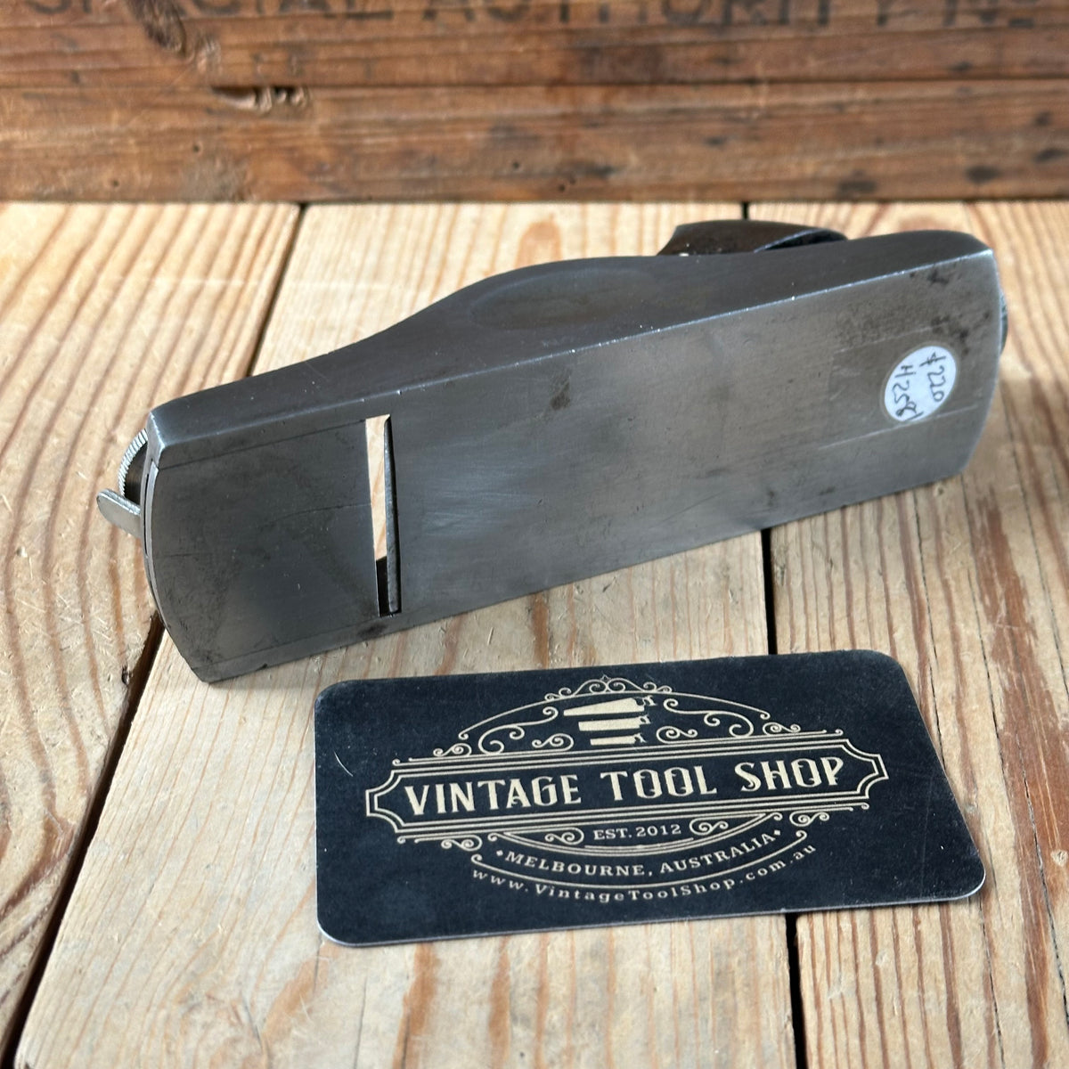 H2581 HANDY! Vintage STANLEY England No.60 1/2 Low Angle BLOCK PLANE