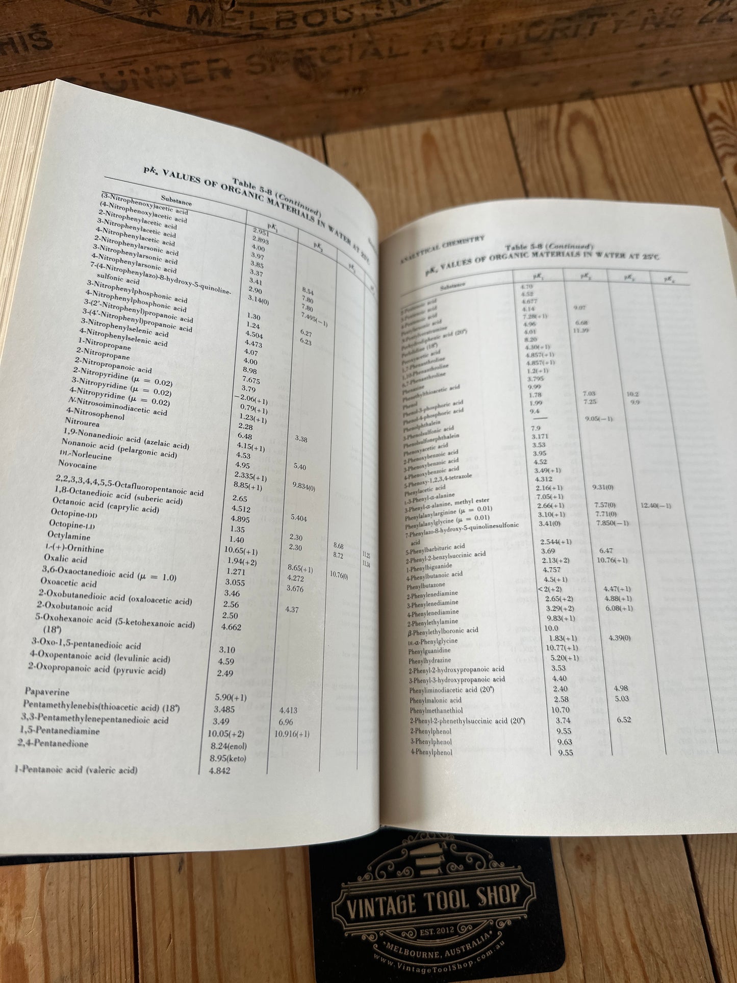 XBN65 Vintage 1985 BOOK Lange's Handbook of CHEMISTRY by J.A.Dean