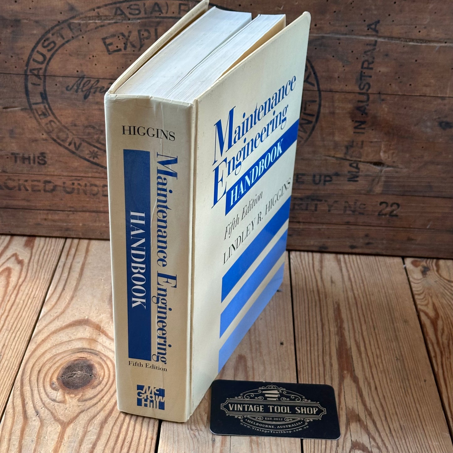XBN113 Vintage 1995 BOOK MAINTENANCE ENGINEERING HANDBOOK 5th Edition by L.R.Higgins