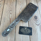 H1531 Vintage GREGSTEEL AUSTRALIA large CLEAVER BLADE AS IS project