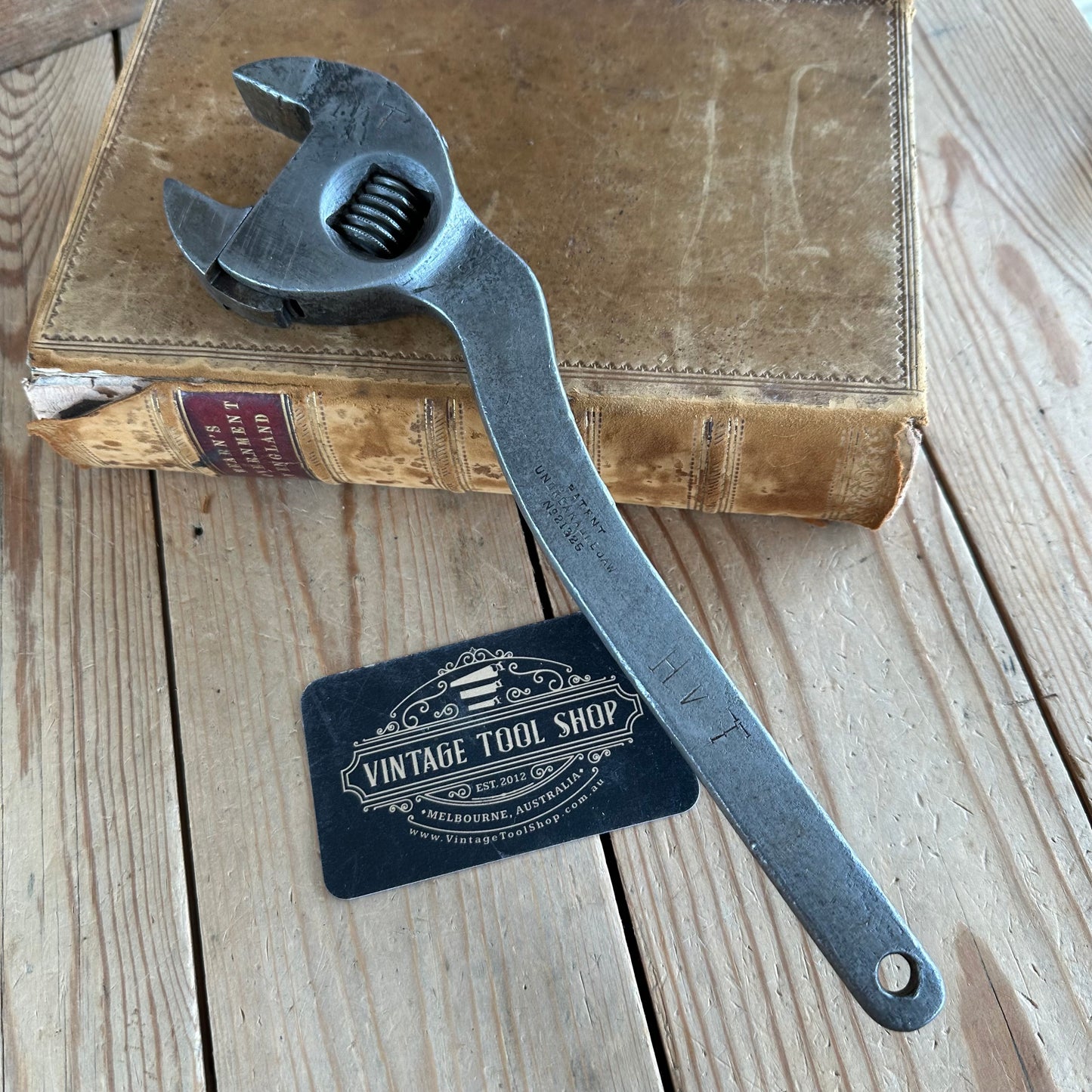 H1724 Vintage J.EVANS Sheffield 10.5” WRENCH