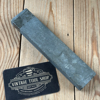 A377 ULTRA FINE! Vintage German Thuringian SLATE Razor BARBER HONE sharpening stone waterstone