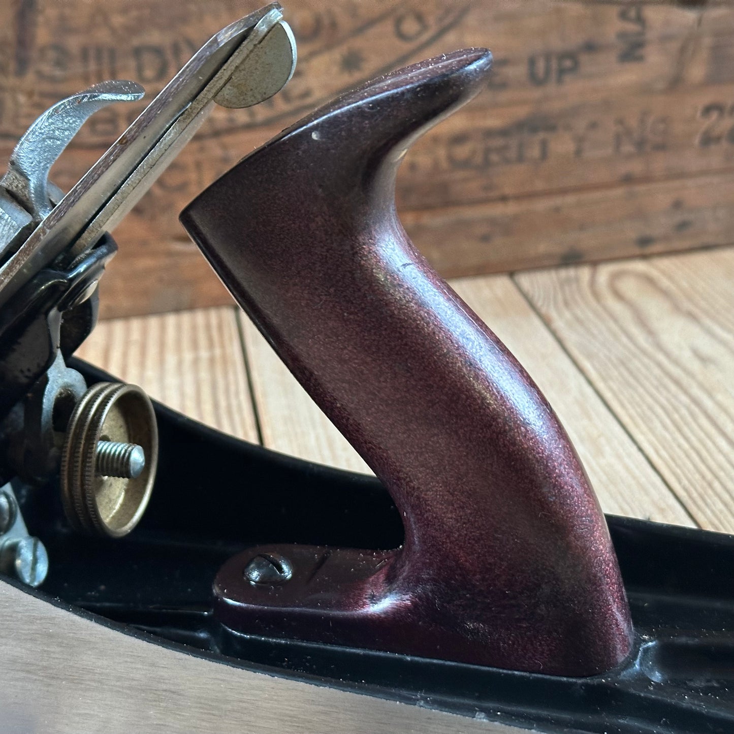 N1819 BEEFY! Vintage STANLEY England No.6 PLANE