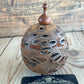 SOLD. VD2277 Vintage turned Australian BANKSIA POD potpourri HOME DECOR