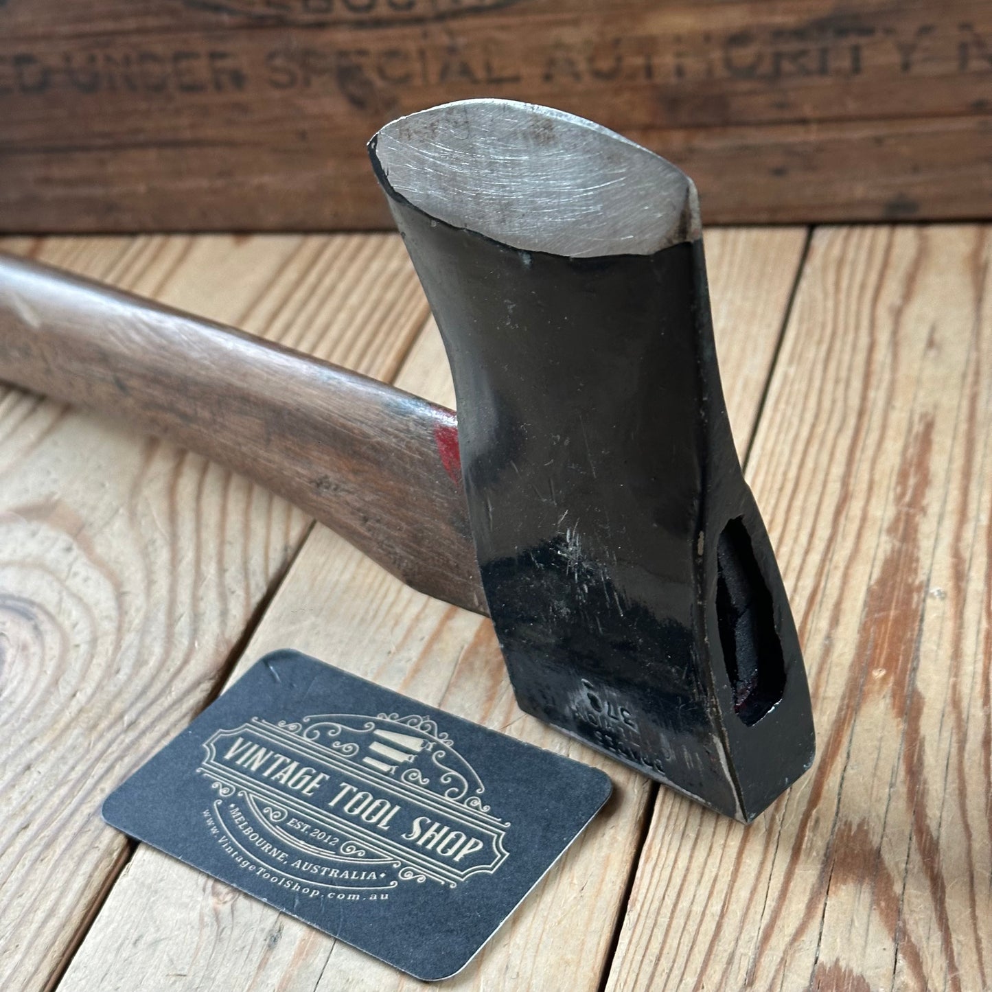 H2467 Vintage BRADES England CRITERION 378 No.1 hatchet