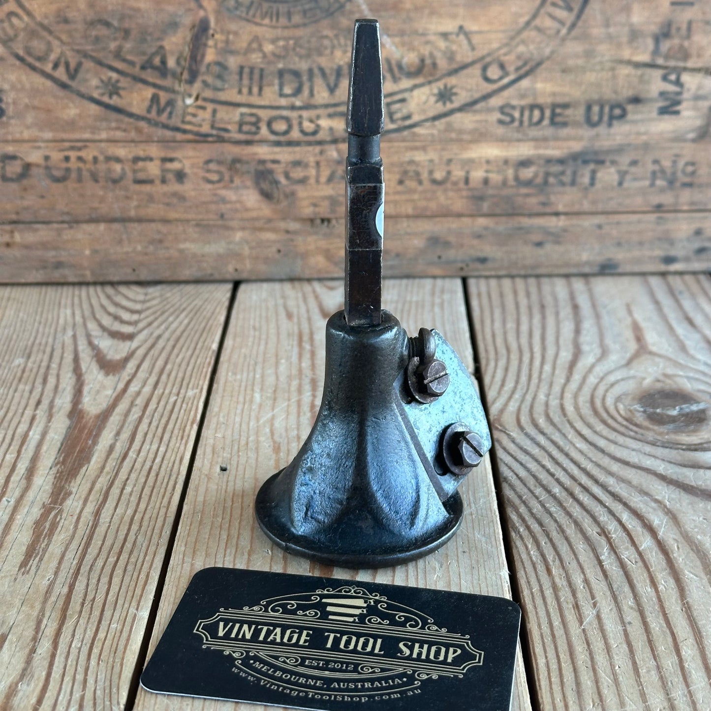 N906 Antique RUSTIC Spoke ROUNDER Chairmakers drill bit tool