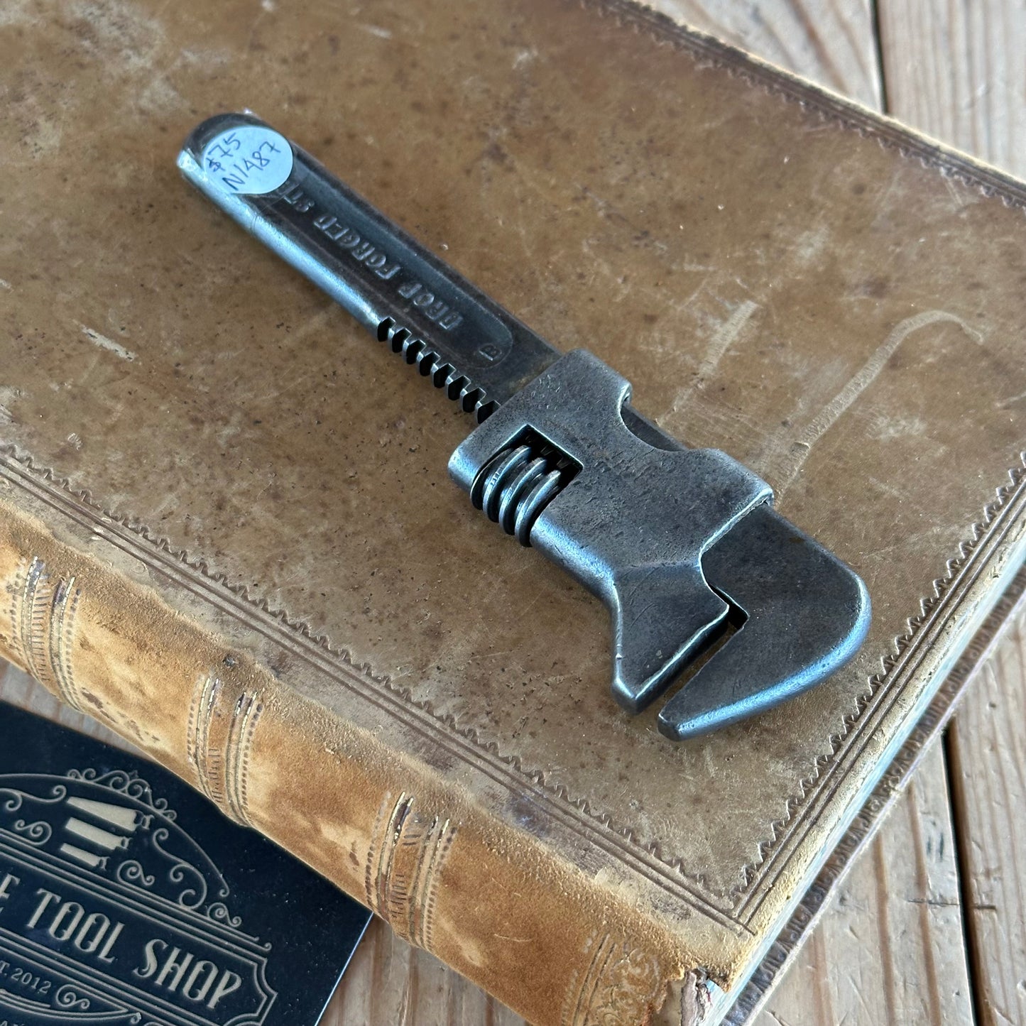 N1487 Vintage BARNES TOOL Co Small 5” WRENCH