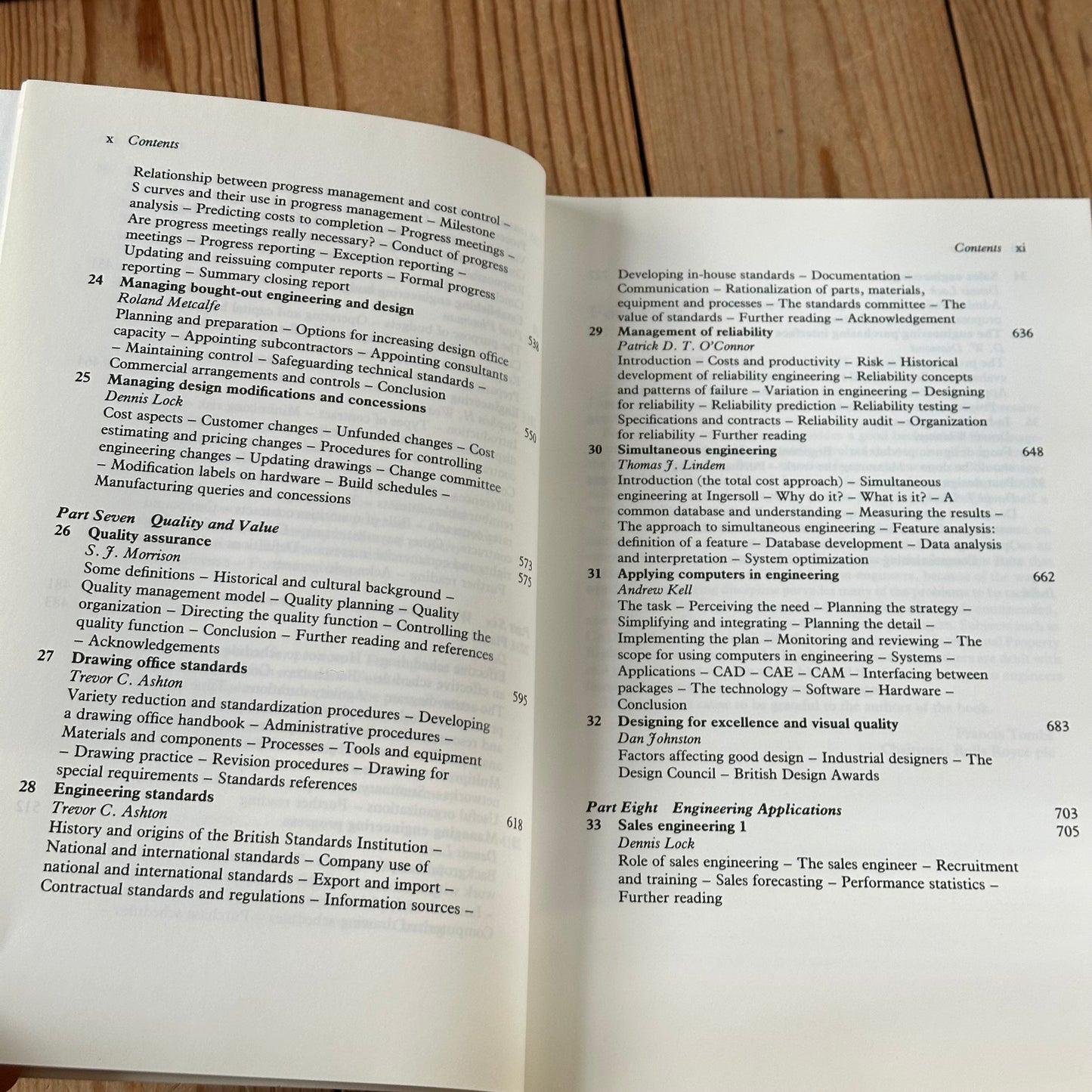 XBN172 Vintage 1992 BOOK Handbook of ENGINEERING MANAGEMENT by D.Lock